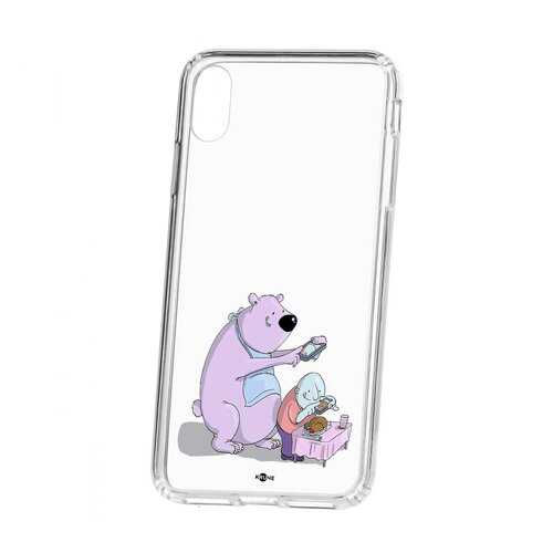 Чехол Apple iPhone XS Max Kruche Print Foodstagramm в Аврора