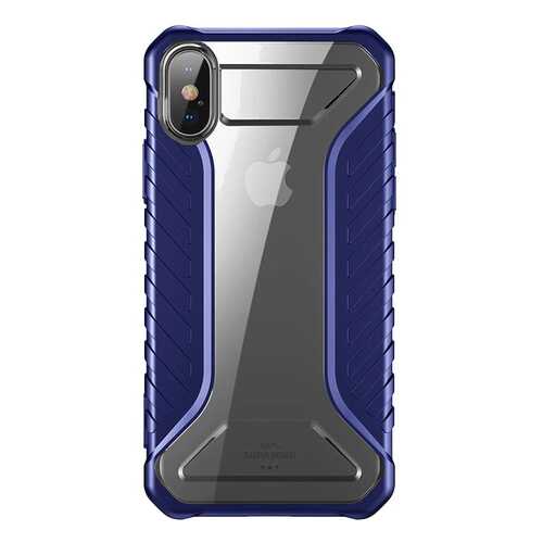 Чехол Baseus Michelin (WIAPIPH65-MK03) для iPhone Xs Max (Blue) в Аврора