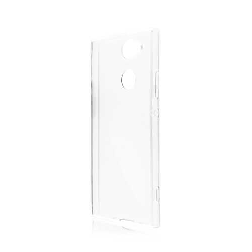 Чехол Brosco для Sony Xperia XA2, прозрачный в Аврора