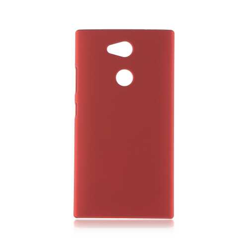 Чехол Brosco Soft-touch для Sony Xperia L2, красный в Аврора