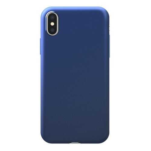 Чехол Deppa Case Silk для Apple iPhone XS Max Metallic Blue в Аврора