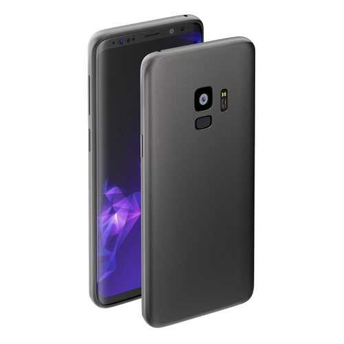 Чехол Deppa Case Silk для Samsung Galaxy S9 Metallic dark grey в Аврора