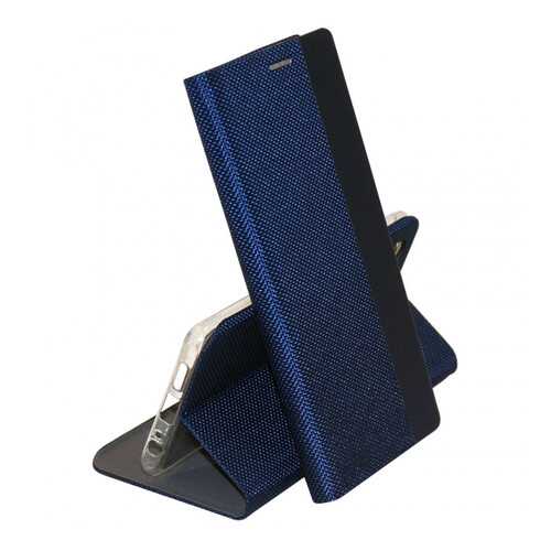 Чехол Fabric Book с текстильным покрытием для iPhone Pro Max (6.5) (Синий) в Аврора