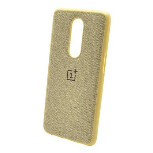 Чехол Fiber Logo для OnePlus 6 Gold в Аврора