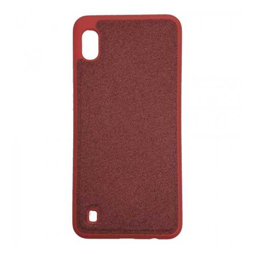 Чехол Fiber Logo для Samsung Galaxy A10 (A105F) Red в Аврора