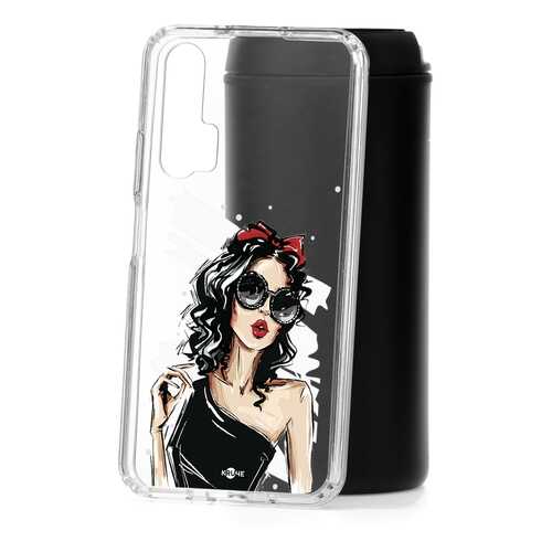 Чехол Huawei Honor 20 Pro Kruche Print Фэшн леди в Аврора