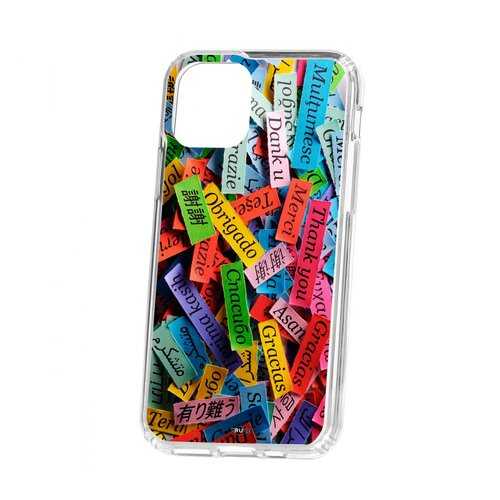 Чехол Kruche Apple iPhone 11 Pro Print Thank you в Аврора