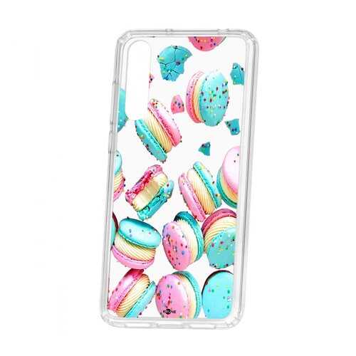 Чехол Kruche для Huawei P20 Pro (Plus) Print Макарон в Аврора