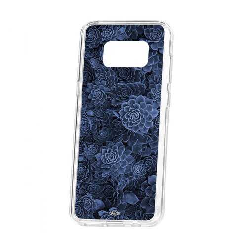 Чехол Kruche для Samsung Galaxy S8 Plus Print Каменная роза в Аврора