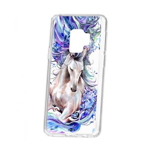 Чехол Kruche для Samsung Galaxy S9 Print Грация в Аврора