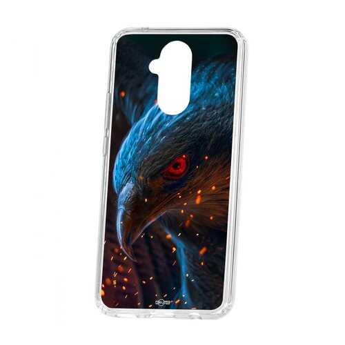 Чехол Kruche Huawei Mate 20 Lite Print Орел в Аврора
