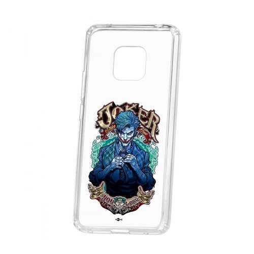 Чехол Kruche Huawei Mate 20 Pro Print Джокер в Аврора