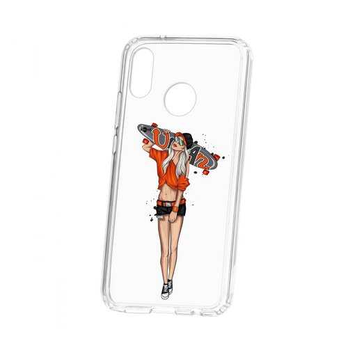 Чехол Kruche Huawei P20 Lite Print Лонгборд в Аврора