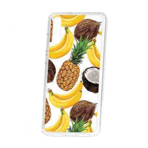 Чехол Kruche Huawei P20 Print Тропический микс в Аврора