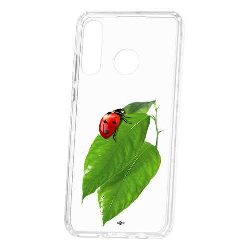 Чехол Kruche Huawei P30 Lite Print Ladybug в Аврора