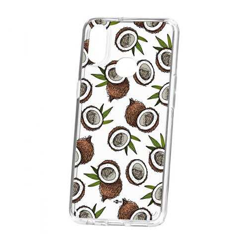 Чехол Kruche Samsung Galaxy A10S Print Кокосы в Аврора