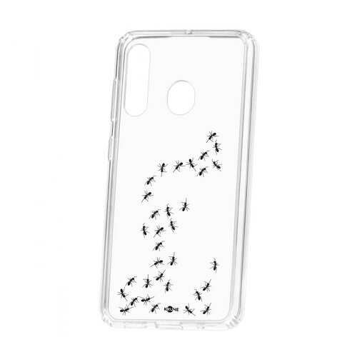 Чехол Kruche Samsung Galaxy A60 2019 Print Муравьи в Аврора