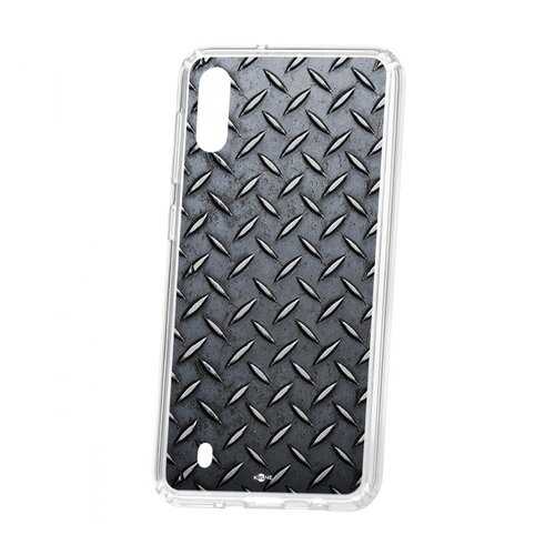 Чехол Kruche Samsung Galaxy M10 Print Сталь в Аврора