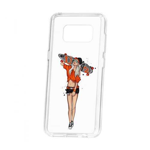 Чехол Kruche Samsung Galaxy S8 Print Лонгборд в Аврора