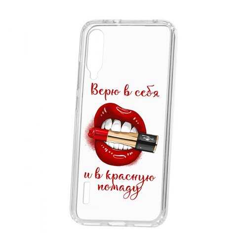 Чехол Kruche Xiaomi Mi A3 Print Red lipstick в Аврора