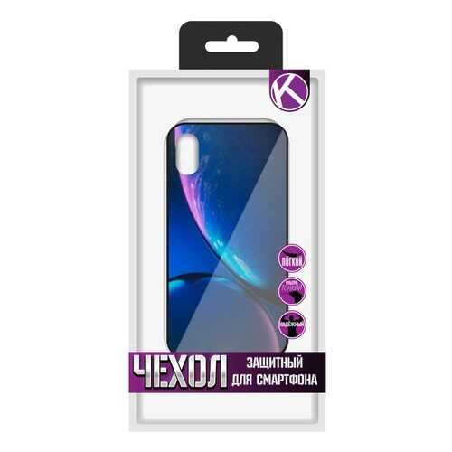 Чехол Krutoff Screen Glass для iPhone XS (15468) в Аврора