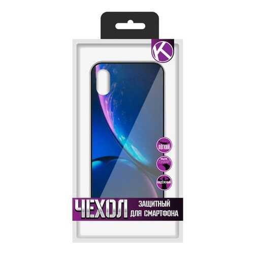 Чехол Krutoff Screen Glass для iPhone XS Max (15468) в Аврора
