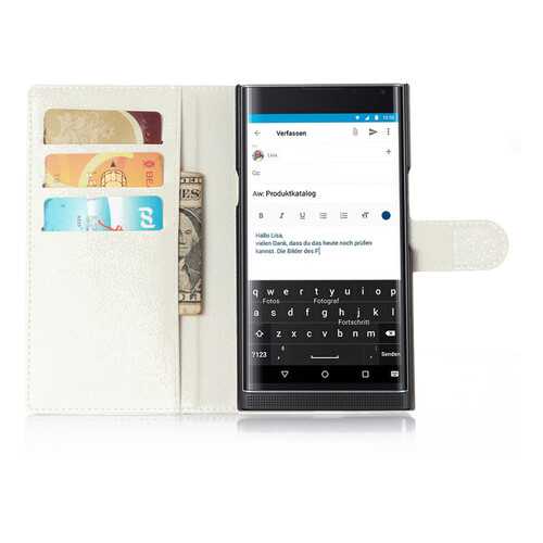 Чехол MyPads для BlackBerry Priv White в Аврора