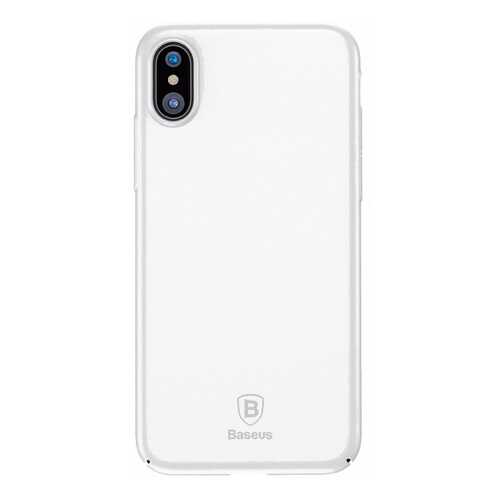 Чехол-накладка Baseus Thin Case (WIAPIPHX-ZB02) для iPhone X (White) в Аврора