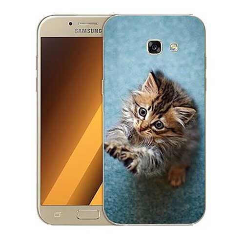 Чехол RE:PA для Samsung Galaxy A5 (2017) A520F с принтом Котёнок на голубом в Аврора