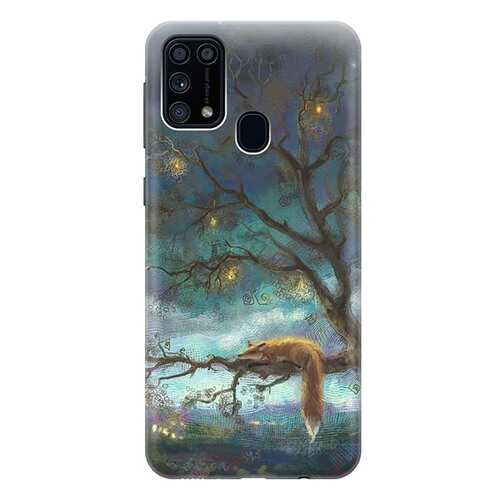 Чехол RE:PA для Samsung Galaxy M31 с принтом Лиса на дереве в Аврора