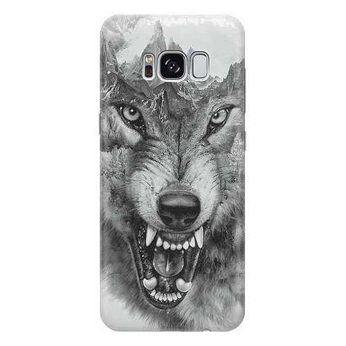 Чехол RE:PA для Samsung Galaxy S8 с принтом Волк в горах в Аврора
