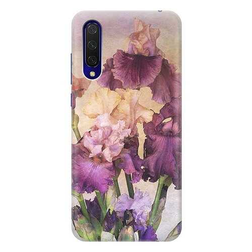 Чехол RE:PA для Xiaomi Mi 9 Lite / CC9 с принтом Фиолетовые цветы в Аврора