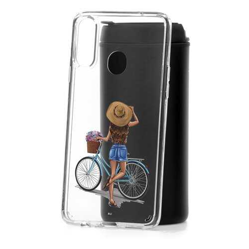 Чехол Samsung Galaxy A20S Kruche Print Велосипедная прогулка в Аврора