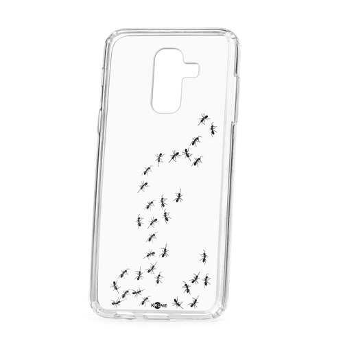 Чехол Samsung Galaxy A6 Plus (2018) A605f Kruche Print Муравьи в Аврора