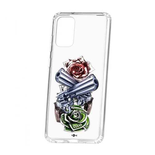 Чехол Samsung Galaxy S20 Plus Kruche Print Карты деньги 2 ствола в Аврора