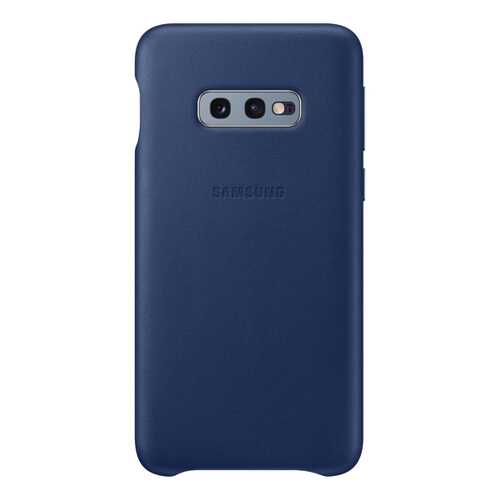 Чехол Samsung Leather Cover для Galaxy S10E Dark Blue в Аврора