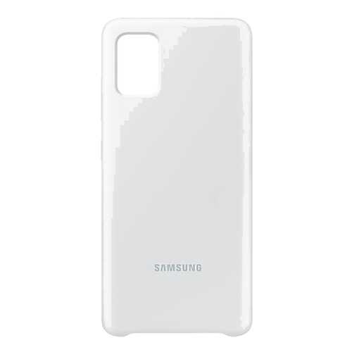 Чехол Samsung Silicone Cover для Samsung A51 White в Аврора