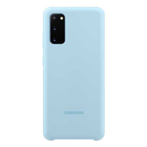 Чехол Samsung Silicone Cover X1 для Galaxy S20 Sky Blue в Аврора