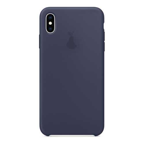 Чехол Silicone Case для iPhone XS Max, Dark Blue, SCIPXSM-08-MIDN в Аврора