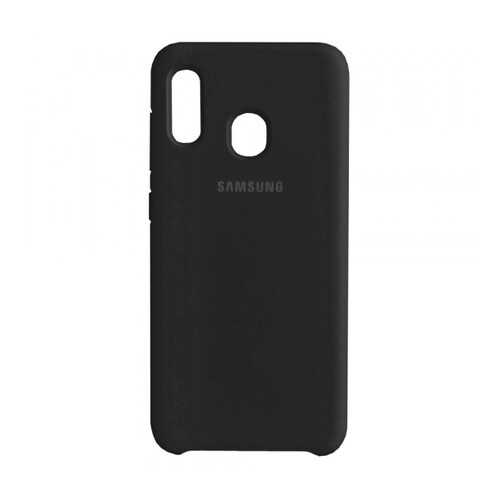 Чехол Silicone Cover для Samsung Galaxy A20 / A30 Black в Аврора