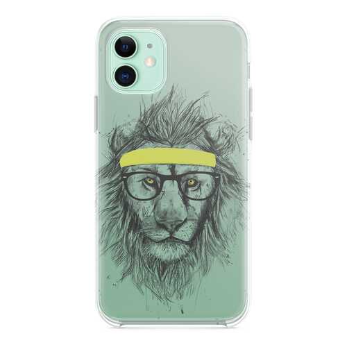 Чехол СМАКС Лев в очках для Apple iPhone 11 в Аврора