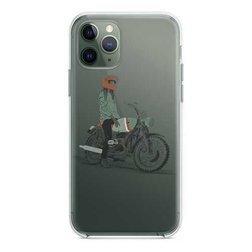 Чехол СМАКС Мотоциклист для Apple iPhone 11 Pro Max в Аврора