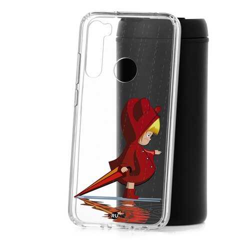 Чехол Xiaomi Redmi Note 8 Kruche Print Девочка с зонтом в Аврора