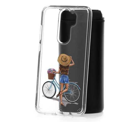 Чехол Xiaomi Redmi Note 8 Pro Kruche Print Велосипедная прогулка в Аврора