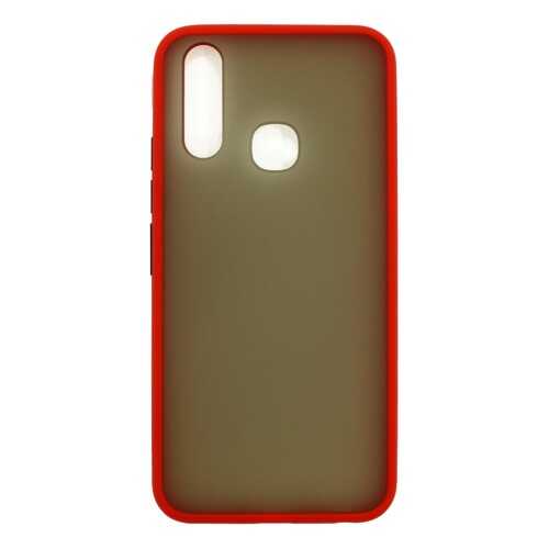 Чехол Zibelino Plastic Matte для Vivo Y17/ Y3/ Y15/ Y12/ Y11/ U10/ U3X Red в Аврора