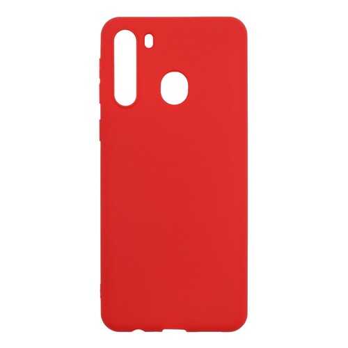 Чехол Zibelino Soft Matte для Samsung Galaxy A21 (A215) Red в Аврора