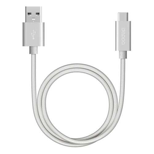 Дата-кабель Deppa Type-C 1,2м Silver в Аврора