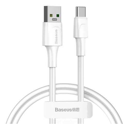 Кабель Baseus USB-Type-C White Quick Charging White 1m 5A в Аврора