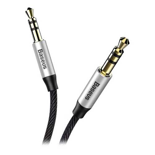 Кабель Baseus Yiven Audio Cable M30 Aux 1.5m Silver/Black в Аврора