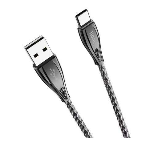 Кабель Hoco U56 USB - Type-C 2,4A Black в Аврора